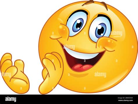 Clapping Hands Emoji Stock Vector Images Alamy