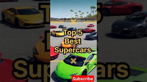 Top Best Supercars Trending Viral Supercars Cars Shorts Top