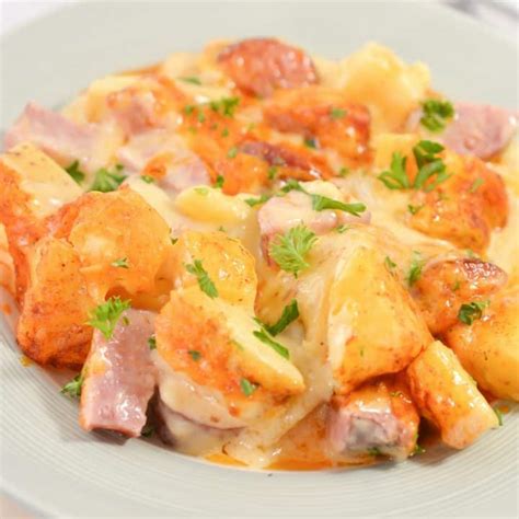 Cheese Potato And Smoked Sausage Casserole Sweet Pea S Kitchen