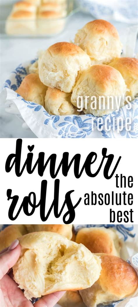 Homemade Dinner Rolls Recipe Girl Inspired