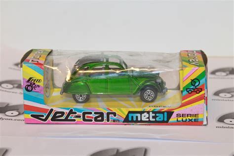 CITROEN 2CV 6 GREEN NOREV JET CAR 1 43