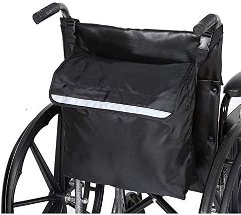 PERFETSELL Sac pour Fauteuil Roulant Arrière Sac pour Fauteuil Roulant