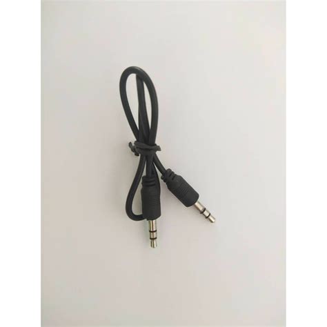 AUX 3.5 mm 30cm สายสีดำAUX 3.5 mm 30cm สายสัญญาณเสียงสเตอริโอ แจ็คต่อ ...