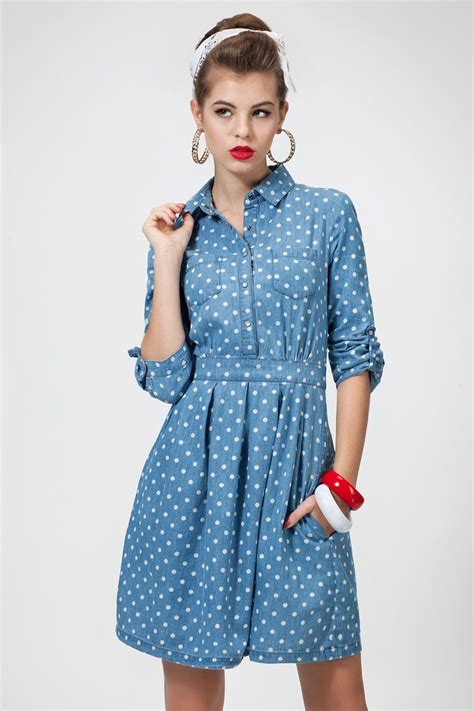 ретро в горох - Поиск в Google | Fashion, Spotted dress, Outfits
