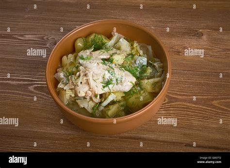 irish chicken stew Stock Photo - Alamy