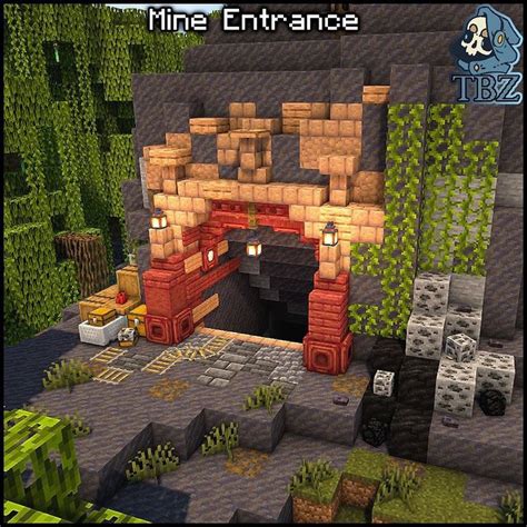 Minecraft Builds And Tutorials On Instagram Rate This Mine Entrance