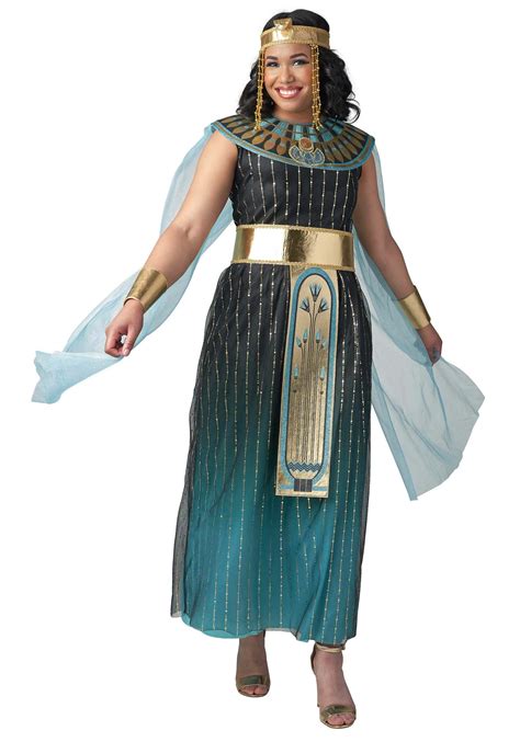 Women's Teal Cleopatra Costume | Adult Egyptian Costumes