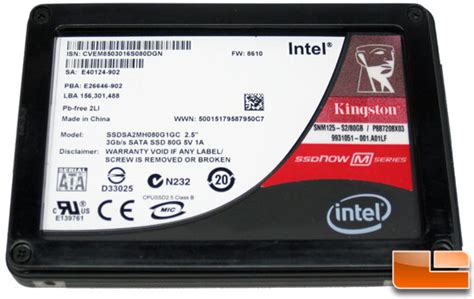 Kingston 80GB SSDNow M Series Drive Review - Page 8 of 10 - Legit ...