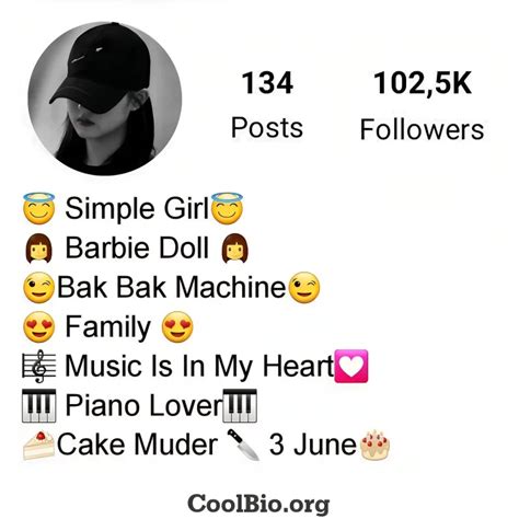 Girls 51 Instagram Bio Ideas You Can Copy And Paste Guidinginsta