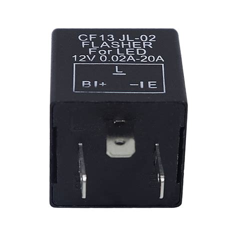 JMLIANG Durable CF13 Flasher Relay for Vehicles - Fixes Turn Signal