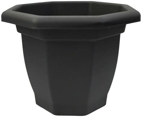 Extra Large Cm Barrel Planter Black Plastic Planter Plant Pot Flower