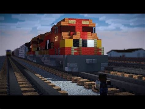 Minecraft Unstoppable Train Animation The Movie YouTube Minecraft