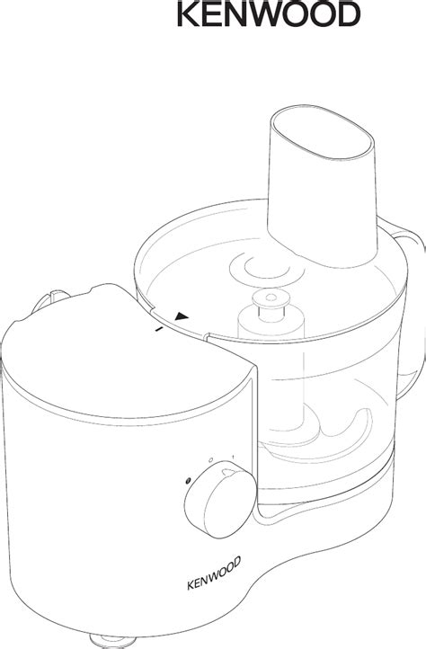 Kenwood Food Processor Fp120 Series User Guide