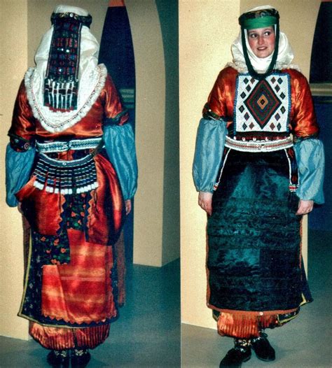 Traditional Costume Of The Alevi T Rkmen Of Hanak Prov Ardahan