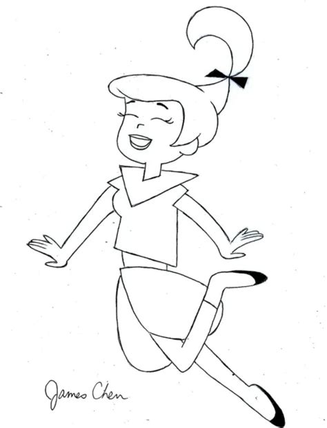 Hanna Barbera The Jetsons George And Jane Jetson Original Comic Art £832