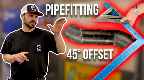 How To Pipe Fitter Series 45 Degree Offsets RealTylerSasse YouTube