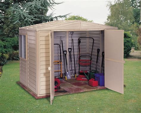 Duramax 00184 – 8'x5.25' Stronglasting DuraMate Vinyl Shed & Foundation ...