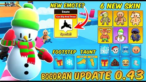 FULL BOCORAN NEW UPDATE 0 43 STUMBLE PASS BARU 6 SKIN BARU MAP BARU