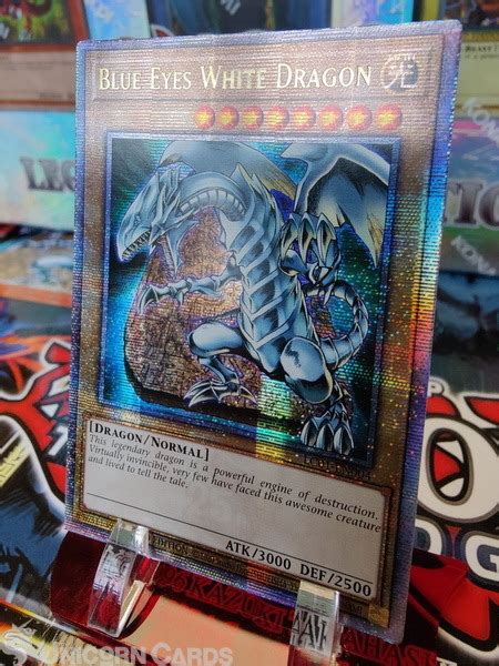 Lc01 En004 Blue Eyes White Dragon Quarter Century Secret Rare Limited Edition Mint Yugioh Card