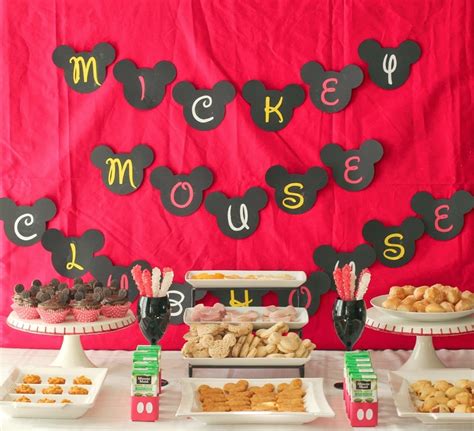 Mickey Mouse Clubhouse Party Ideas & Free Mickey Mouse Printables