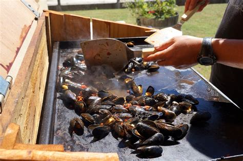 MOULES TOMATES CHORIZO PLANCHA Atelier De Brigitte Cuisine Recettes