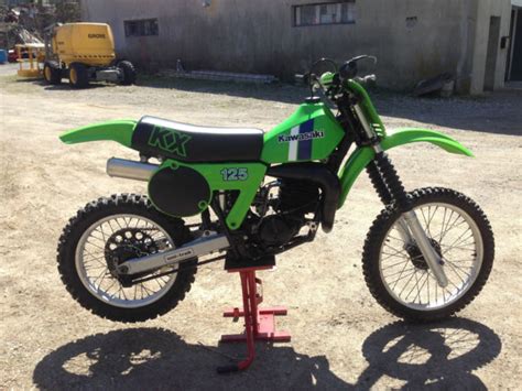 1981 Kawasaki Kx125 Vintage Motocross Dirt Bike Nicely Restored