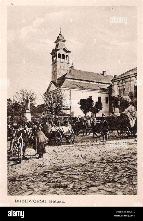 pol przeworsk ratusz stock photo alamy