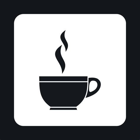 Cup Of Hot Tea Icon Simple Style 14588200 Vector Art At Vecteezy