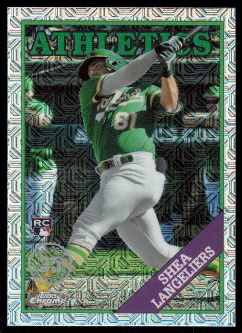 2023 Topps T88 16 Shea Langeliers Oakland Athletics EBay