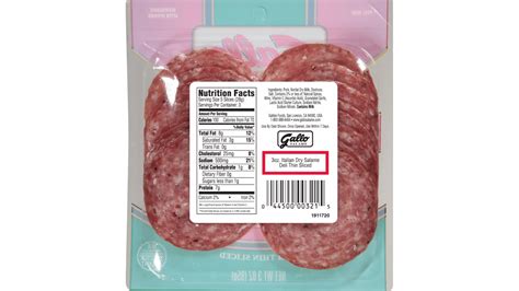 Gallo Salame Dry Italian Deli Thin Sliced Salami 3 Oz Delivery Near