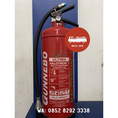 Jual APAR Fire Extinguisher Gunnebo Halotron I 5 Kg 9B15 FEA 05 013