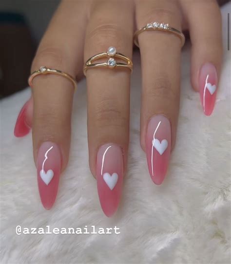 Pink Heart Nails Artofit