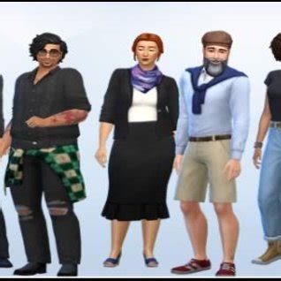 Characters created on The Sims 4 platform. | Download Scientific Diagram