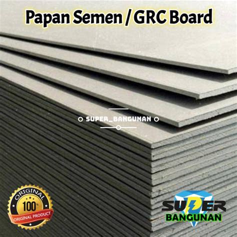 Jual Papan Semen Grc Board 122 X 244 Kab Tangerang Super