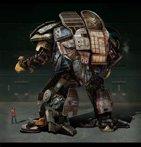 Pacific Rim Robot Concept Art