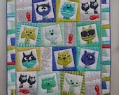 Cat Face Applique Quilt Pattern Etsy Australia