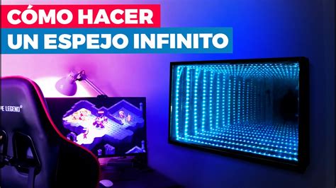 C Mo Hacer Un Espejo Infinito Con Tira Led Youtube