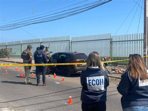 Balacera En Iquique Encuentran Veh Culo Con Impactos De Bala Y Con M S