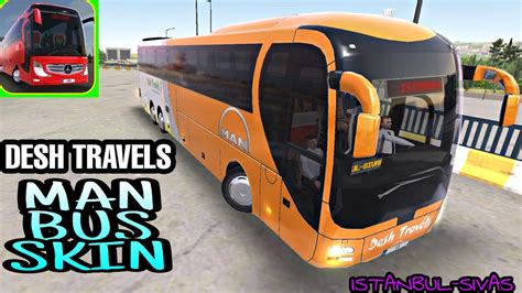 Bus Simulator Ultimate Desh Travel Bus Skin Modlegendary Gamer Youtube