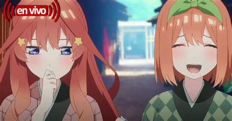 Go Toubun No Hanayome Cap Tulo Online D Nde Y C Mo Ver El Estreno