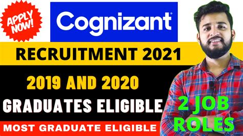 Cognizant Recruitment For Arts And Science Students And