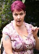 Leila Naked Playing Outside In Stockings In Her Mature Age Loves Her Hot Pussy