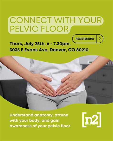 Connect With Your Pelvic Floor Workshop N2 Physical Therapy