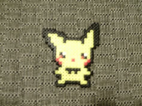 Perler Beads Pichu By Televisionkat On Deviantart