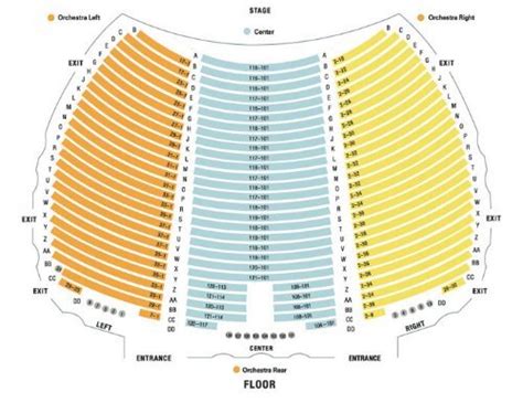 Click here to view the Hall Rental seating chart - St. Louis Symphony