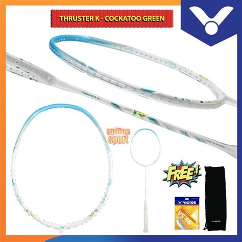 Jual VICTOR Thruster K R TK R Cockatoo Green Raket Badminton