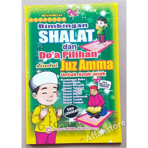 Jual Buku Bimbingan Shalat Dan Doa Pilihan Disertai Juz Amma Terjemah