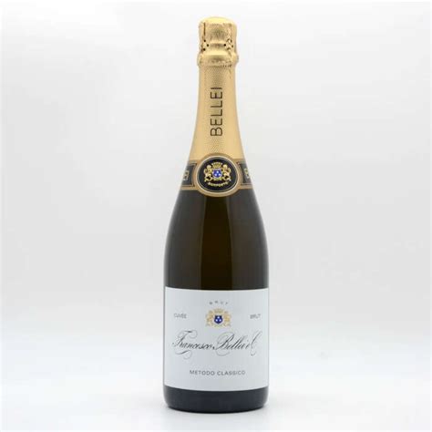 Spumante Cuvée Brut Metodo Classico Francesco Bellei Osteria Fatafadiga