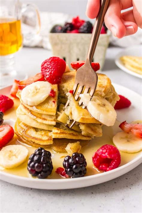 How to Make Pancakes Without Milk (Dairy-Free) - Clean Eating Kitchen