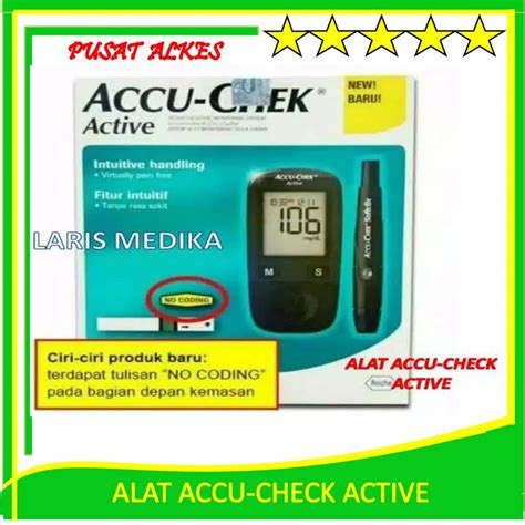 Jual Alat Accu Check Active Original Alat Cek Gula Darah Accu Check